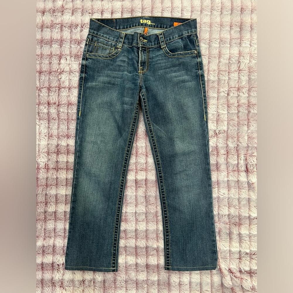 TAG JEANS 1020 Size 30 Stretch Slim Straight Fit